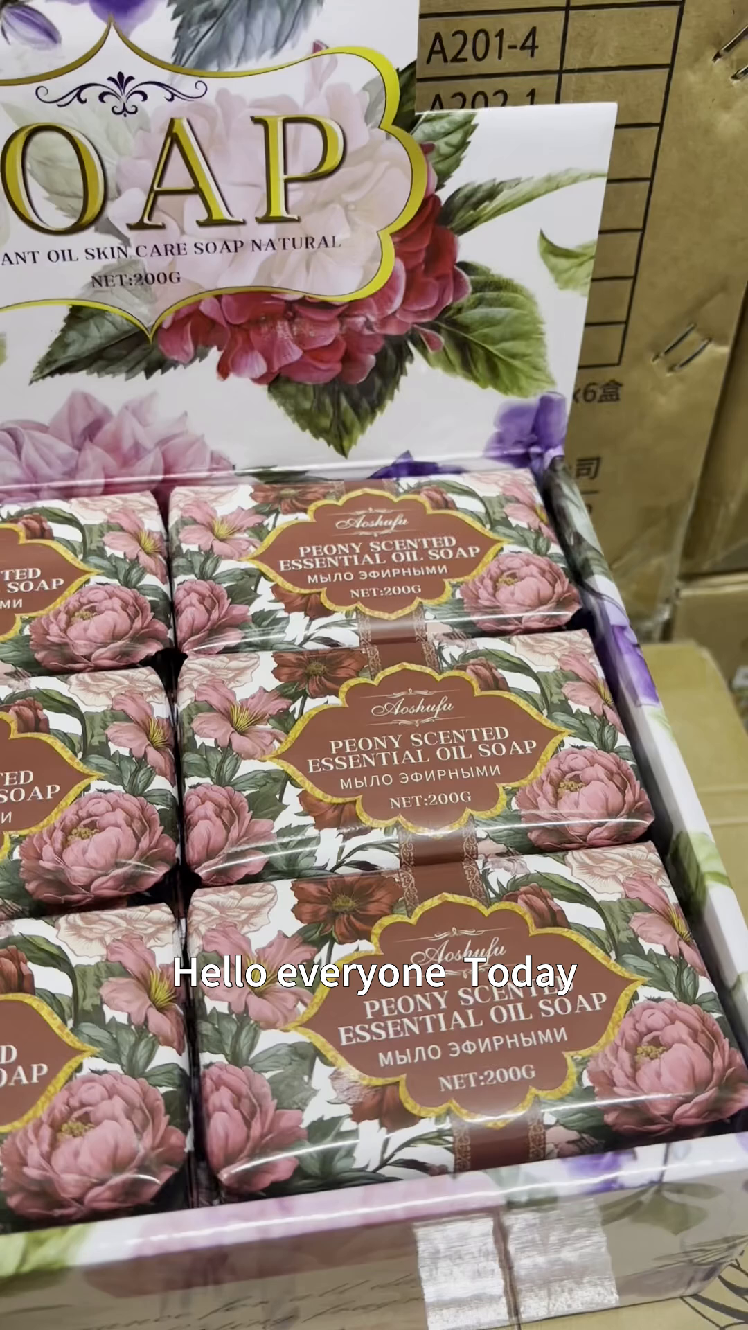 Natural plant soap with rich foam cleans gently freshens skin and removes odors loved by all