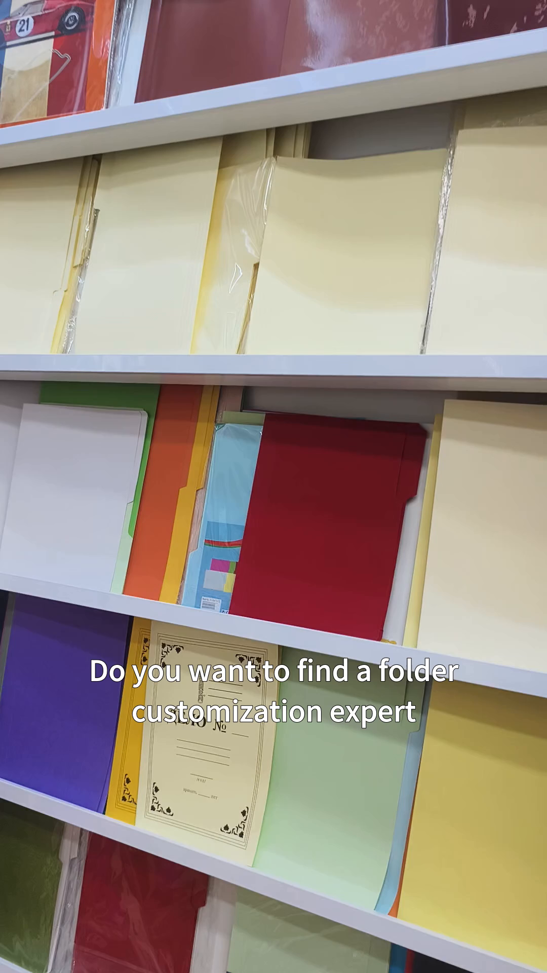 Customize folders for easy file sorting and storage with our practical solutions contact us now