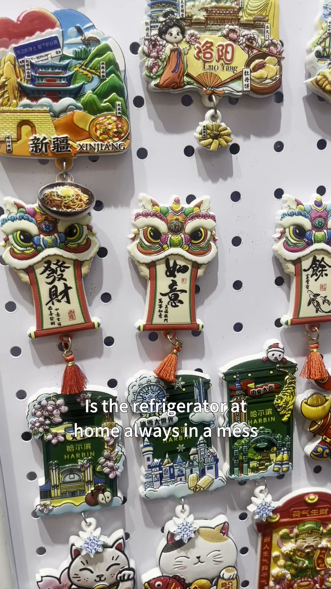 Compact fridge magnet organizer keeps space neat saves room loved by users