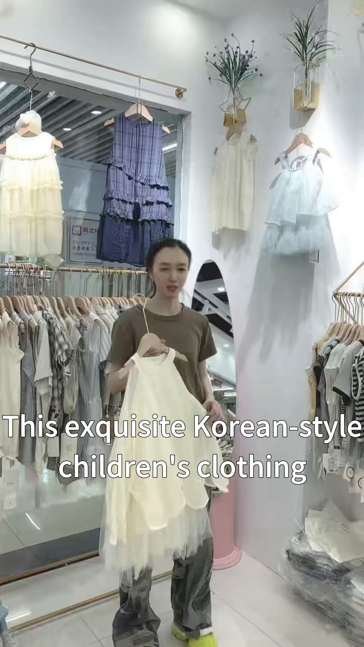 This stylish Korean kids' clothing offers soft, comfortable fabric perfect for sensitive skin, with elegant designs parents love.